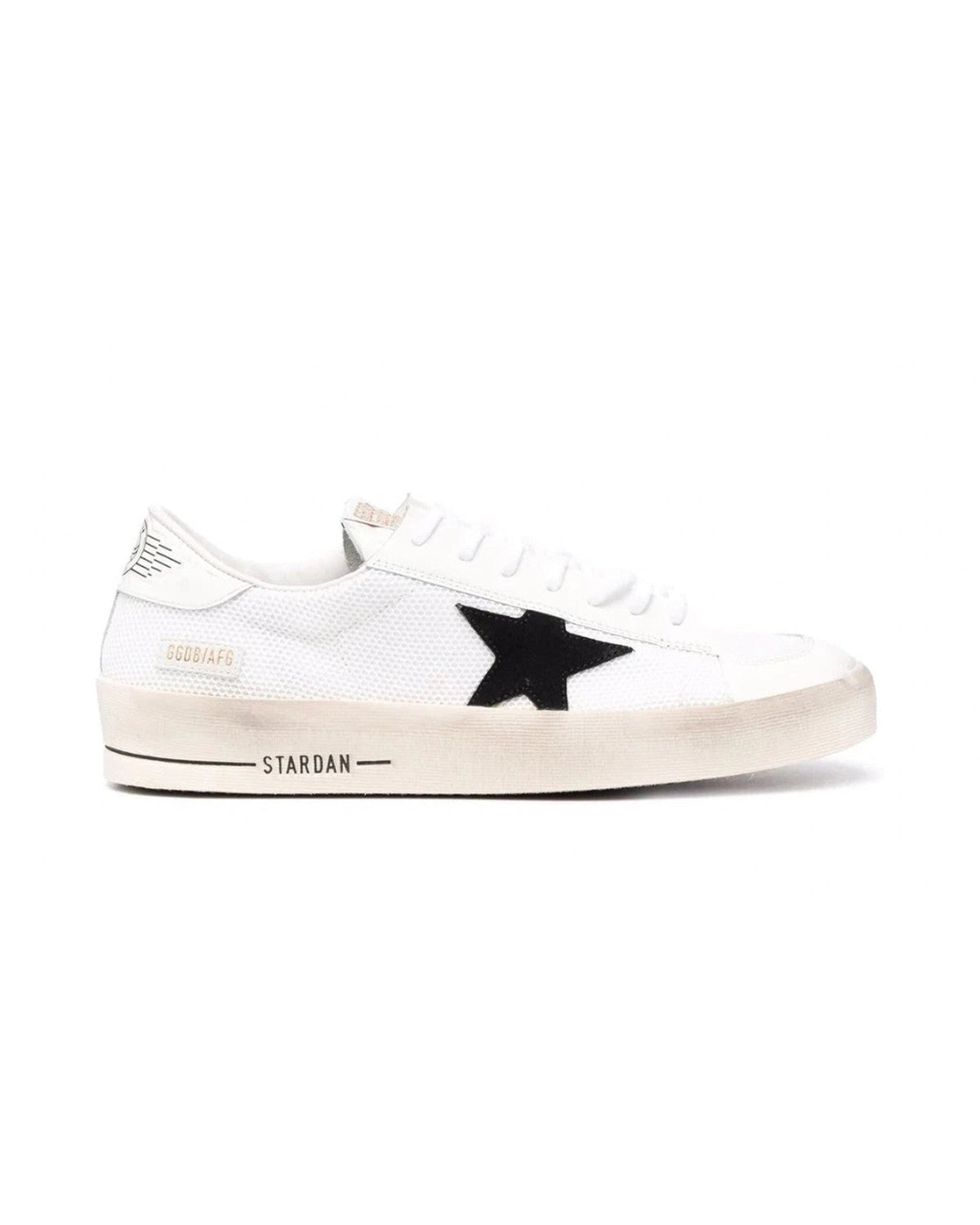 Golden Goose Stardan Sneakers in White and Black