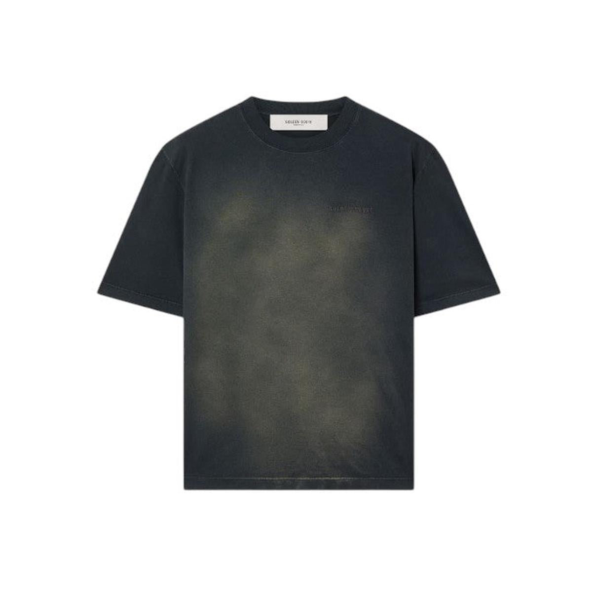 Golden Goose Black Embroidered Logo T-shirt