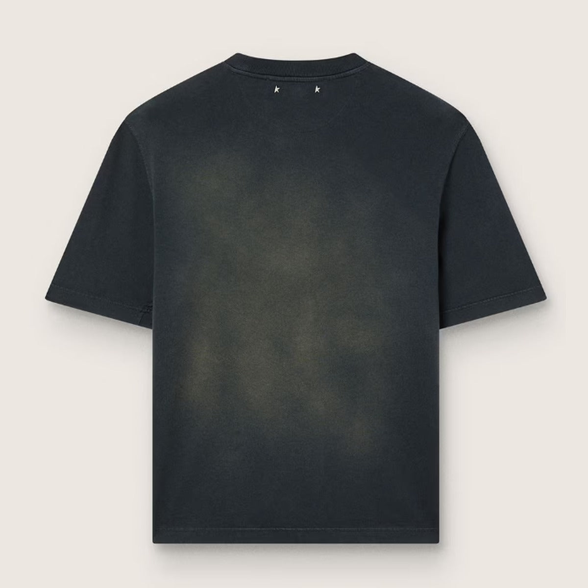 Golden Goose Embroidered Logo T-Shirt in Black