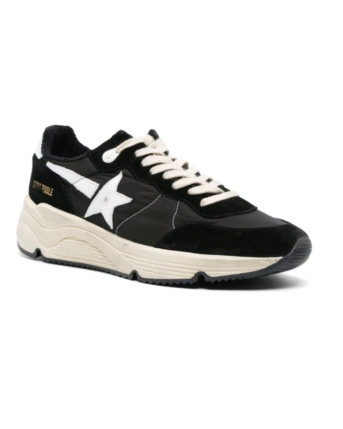 Golden Goose Running Sneakers in Black and White
