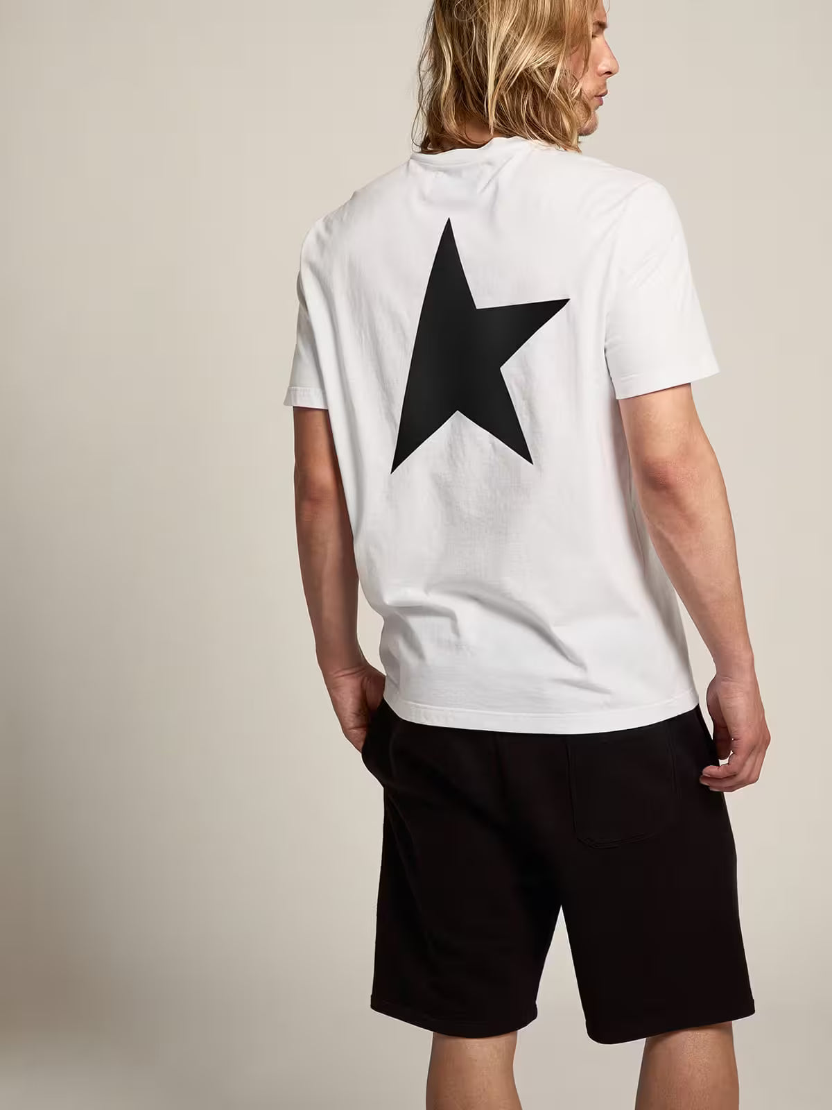 Golden Goose White Logo T-shirt
