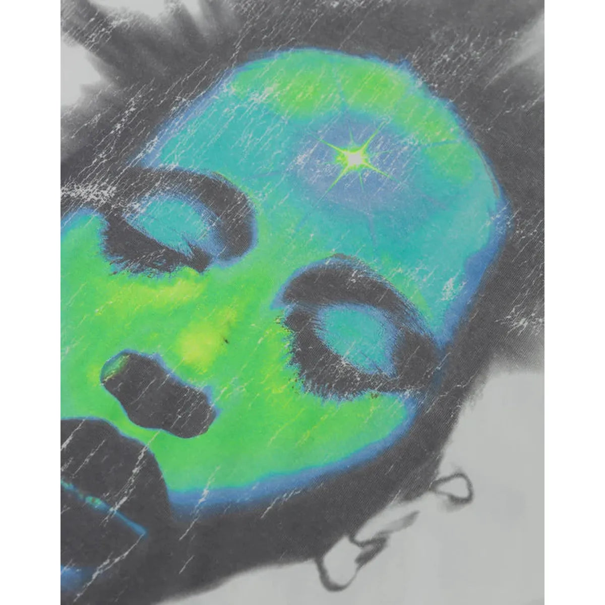 Undergold Helios Face Boxy Fit White T-shirt