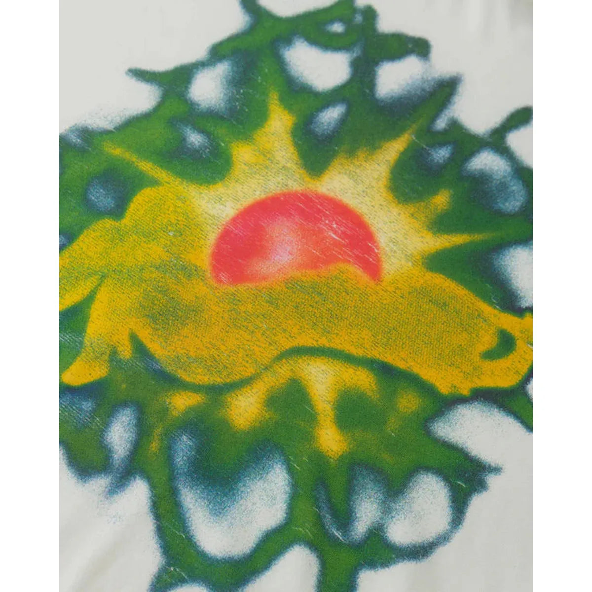 Undergold Helios Sun Girl Long Sleeve Boxy Fit White T-shirt