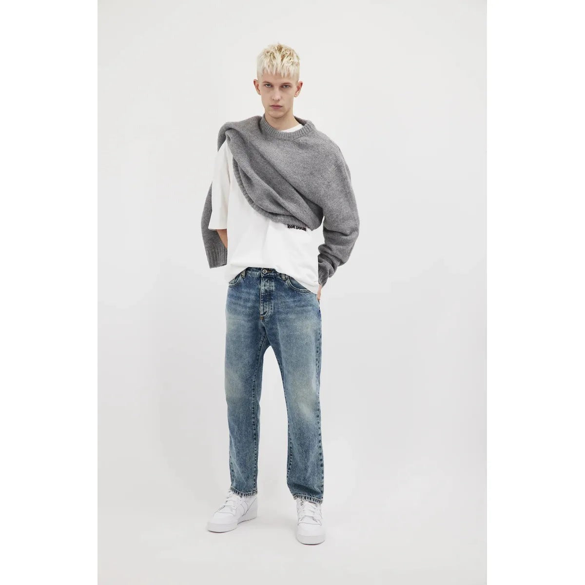 Icon Denim Josh Jeans in Aged Stone