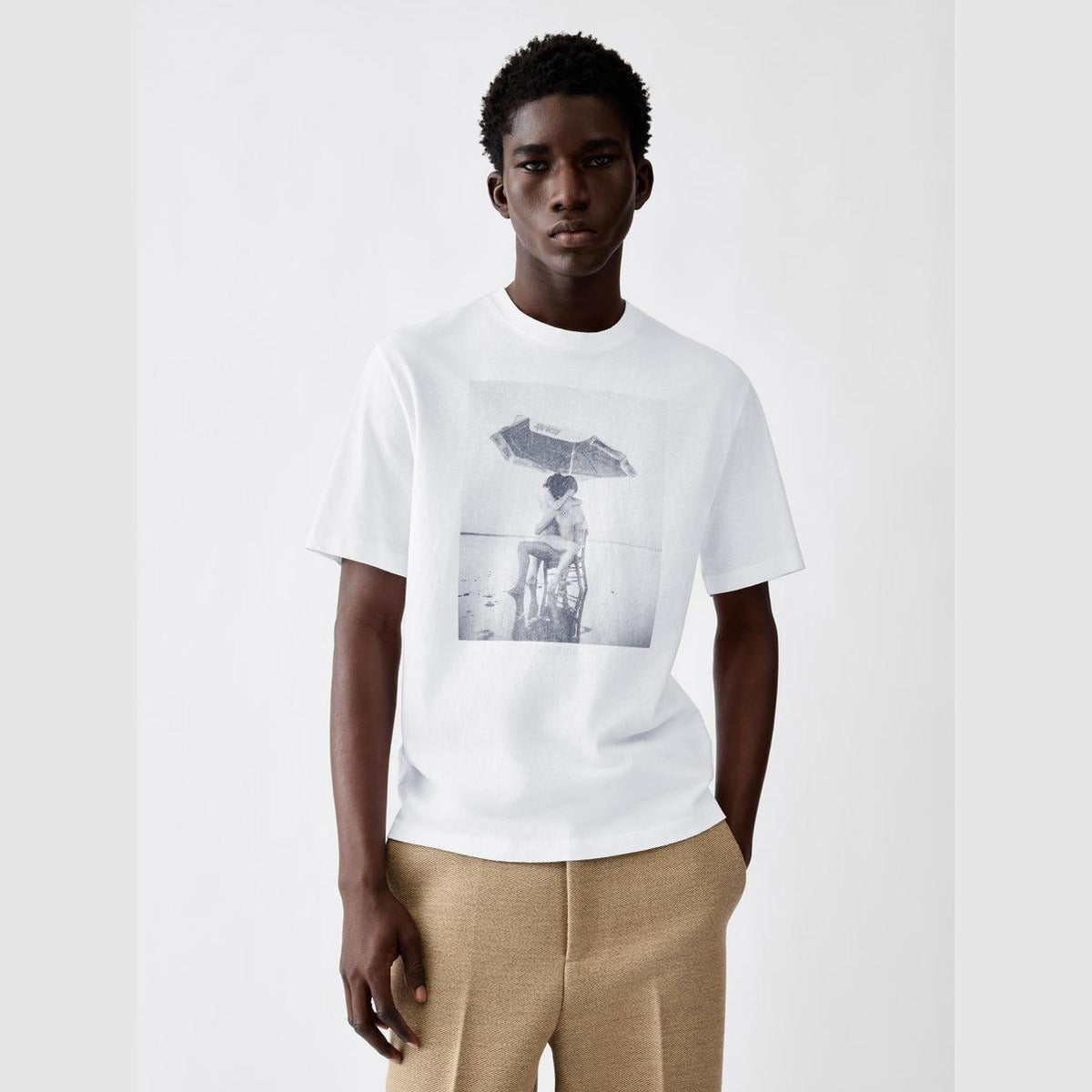 Jacquemus Campagne T-Shirt in Optic White