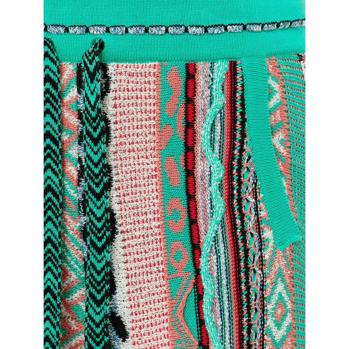 Laneus Emerald Green Jacquard Bermuda Shorts