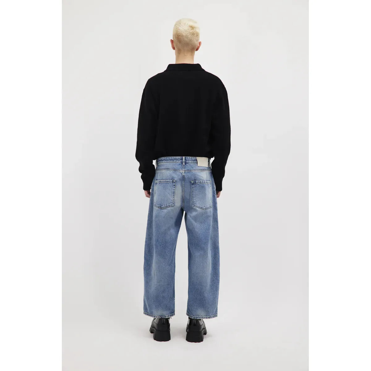 Icon Denim Leo - Men's Wide-Cut Crop Jeans