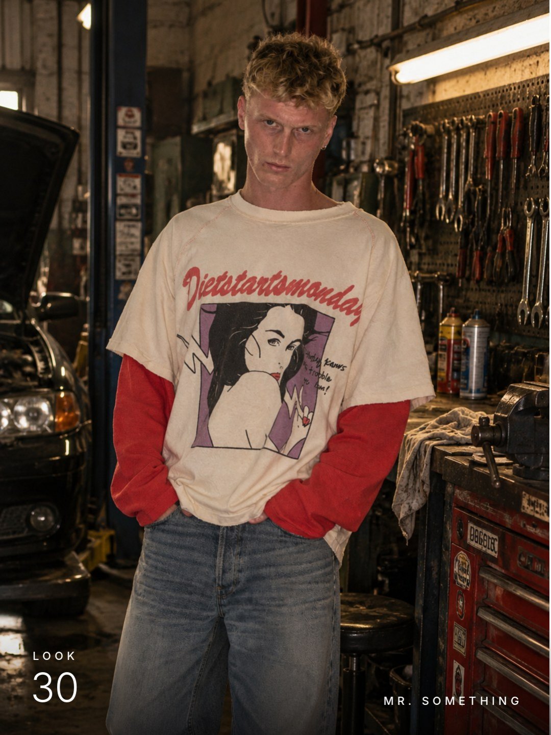 Too well dressed for this place