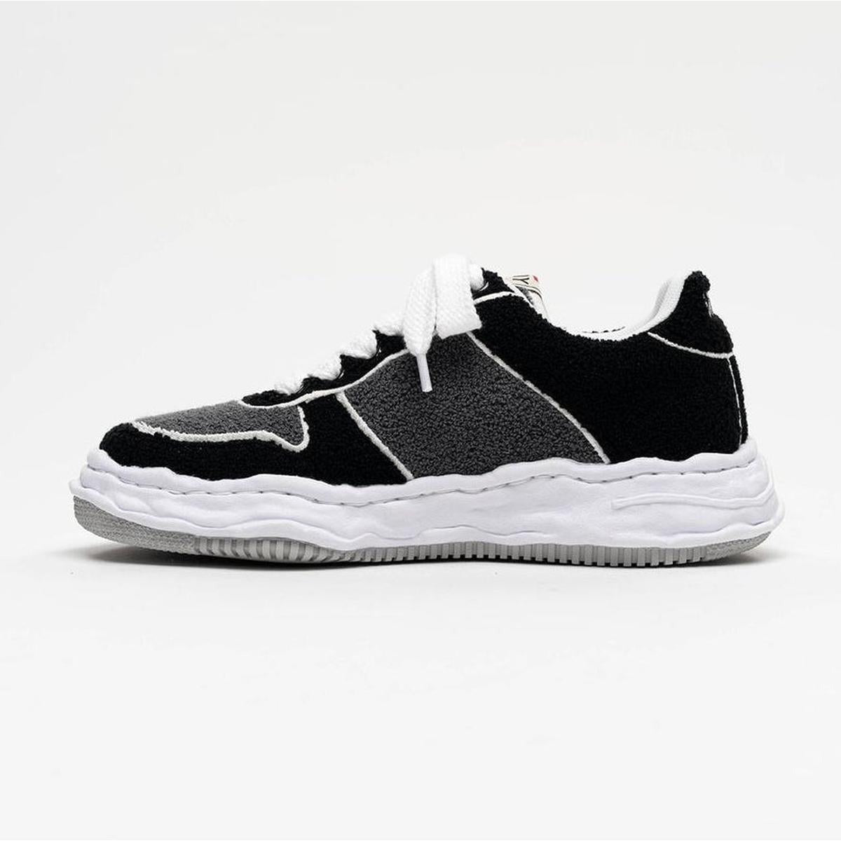 Maison Mihara Yasuhiro Wayne Chenille Sneakers in Black