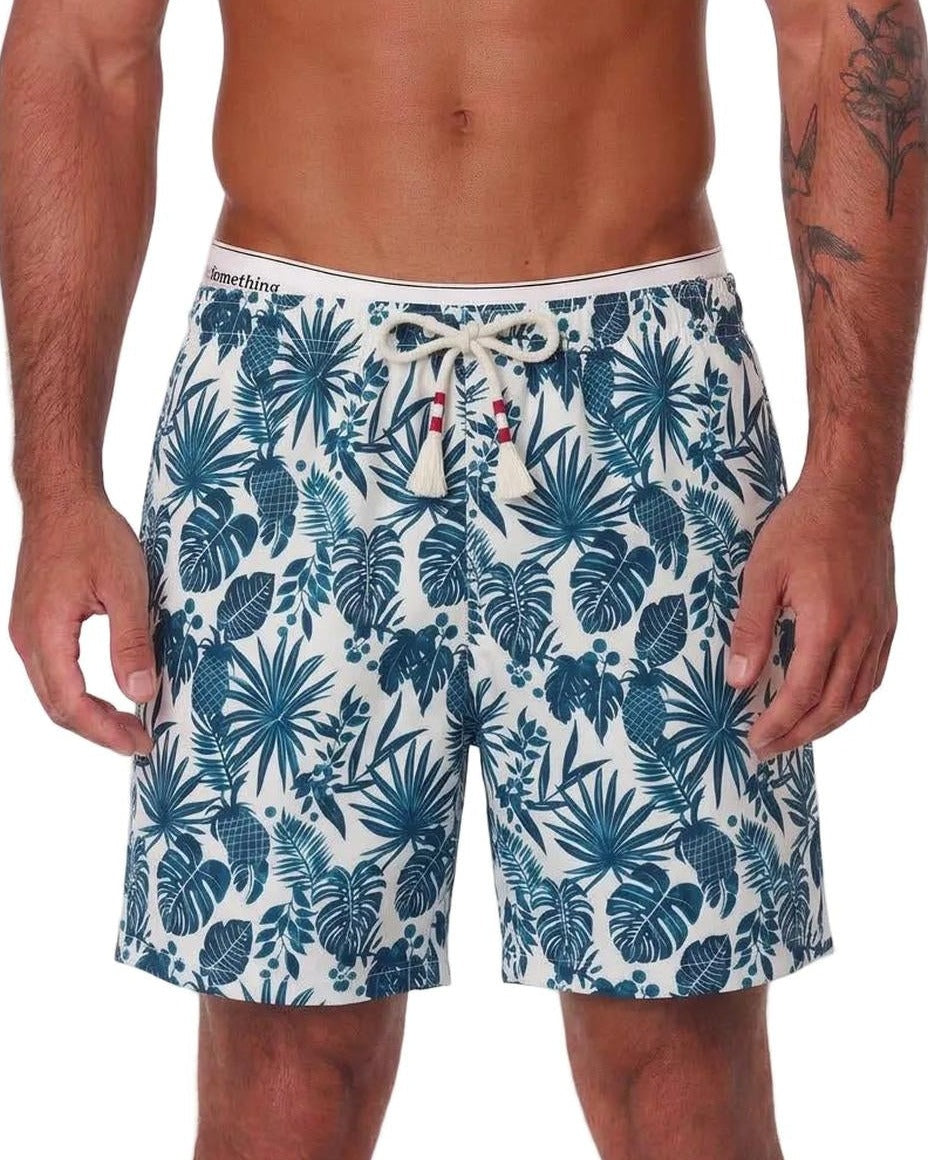 MC2 Saint Barth Caprese Swim Shorts in Tropical Indigo
