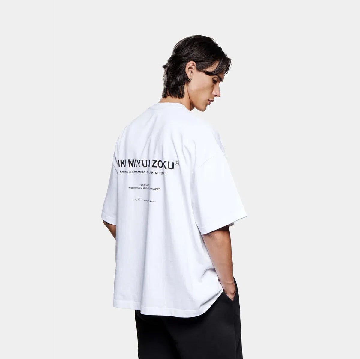 MKI Design Studio T-Shirt in White