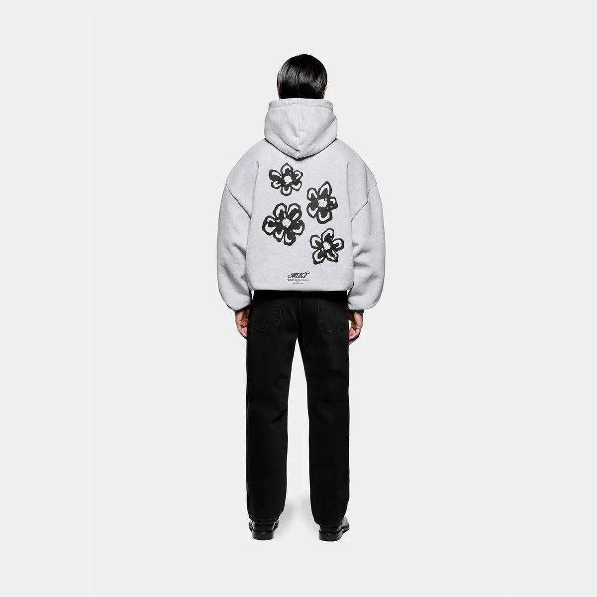 MKI Hibiscus Hoodie in Grey