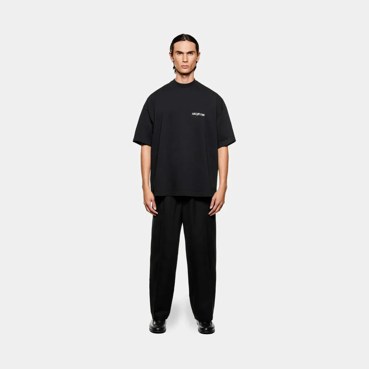 MKI Script T-Shirt in Black