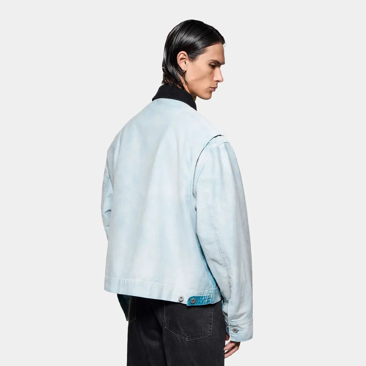 MKI Sunfaded Work Jacket in Bleach