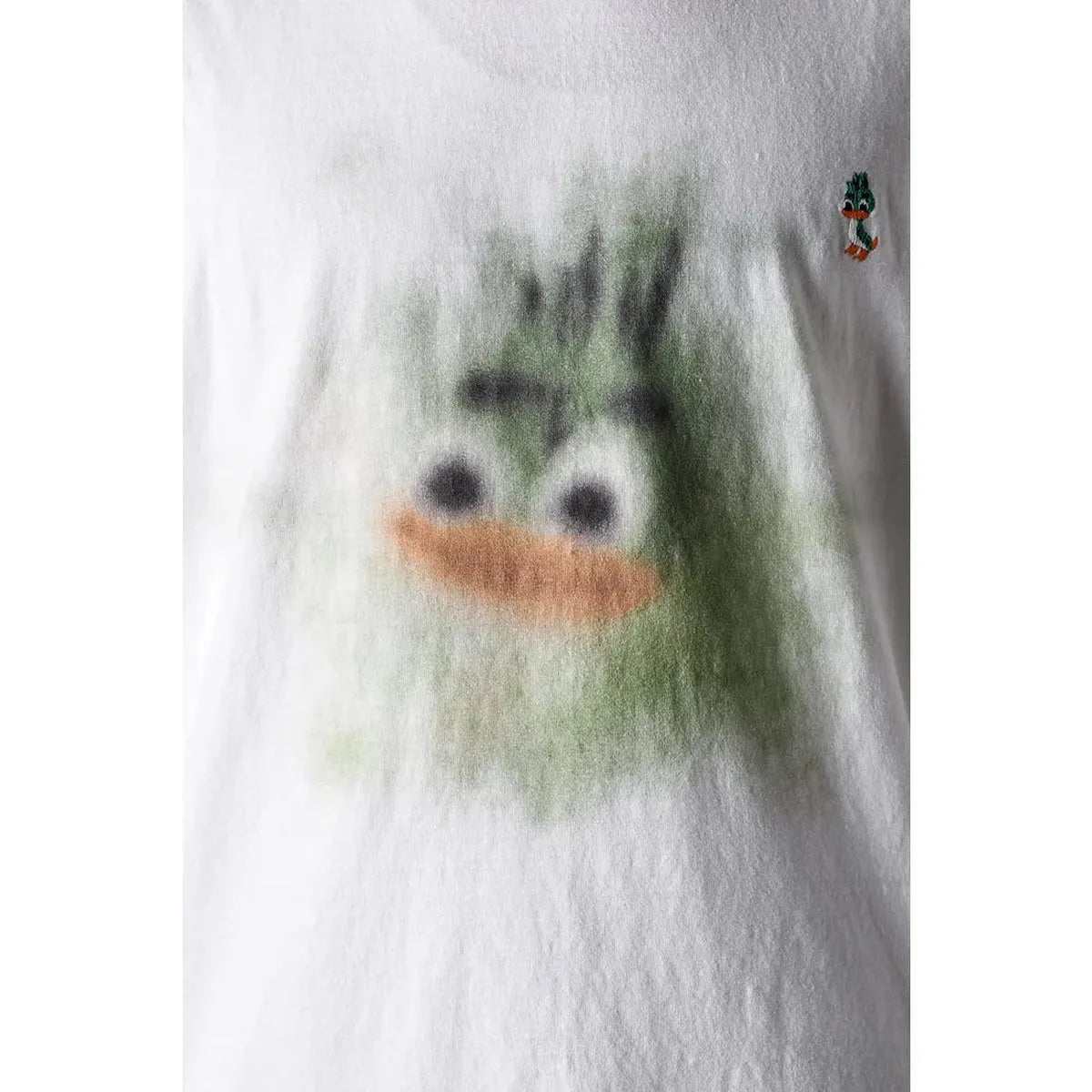 Maison Mihara Leon Printed White T-shirt