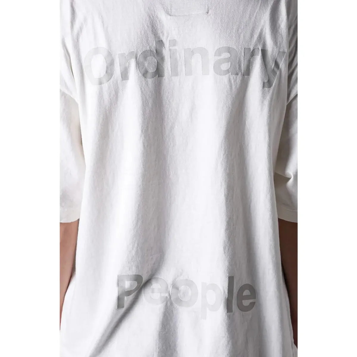 Maison Mihara Leon Printed White T-shirt