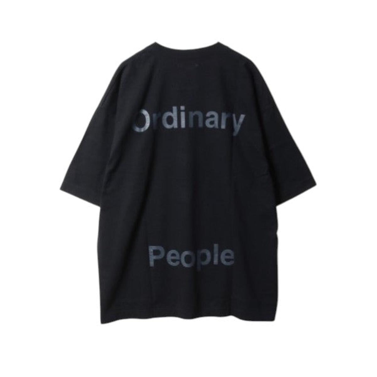 Maison Mihara Leon Printed Black T-shirt