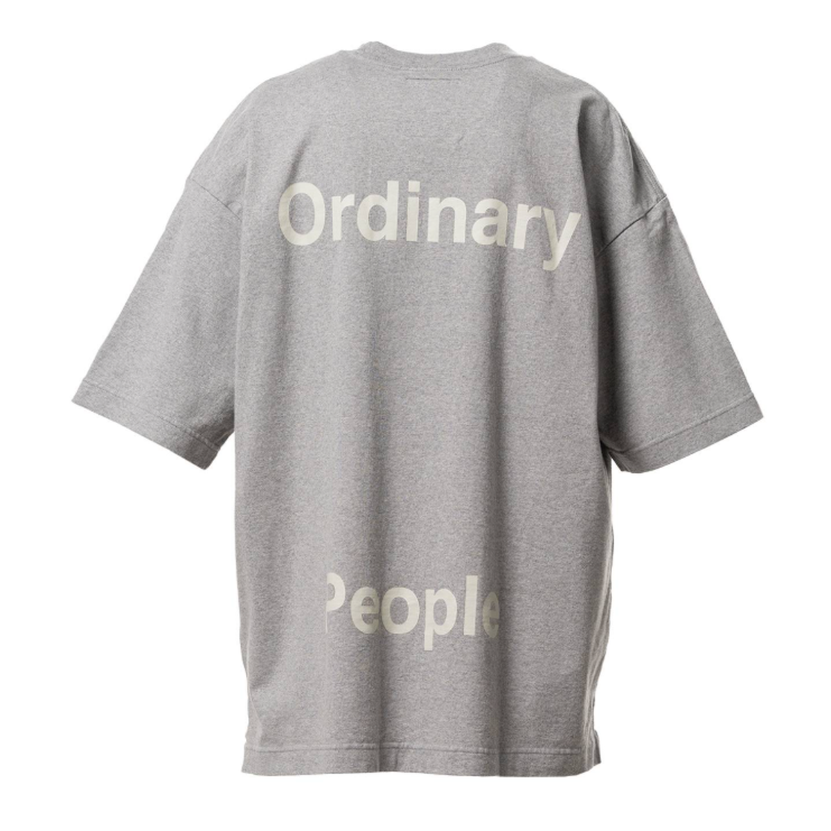 Maison Mihara "Don't Tag Me" Printed Gray T-shirt