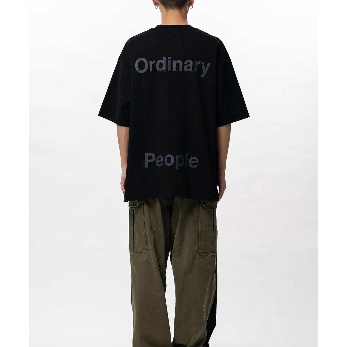 Maison Mihara Horse Printed Black T-shirt