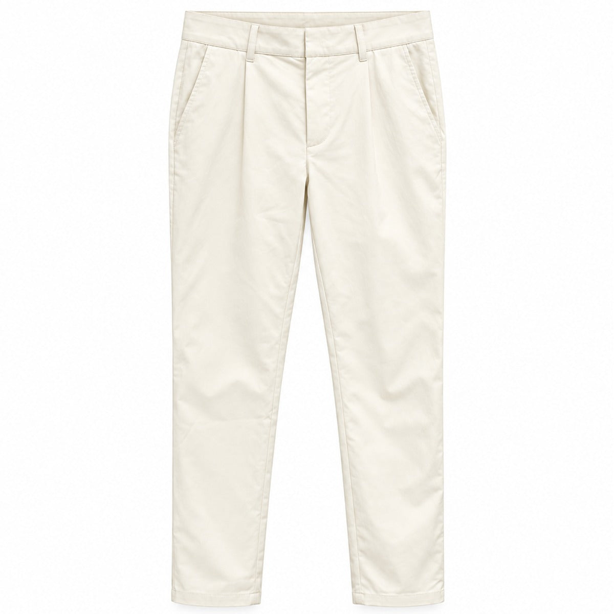 NOBL Grayson Chino Trousers in Stone