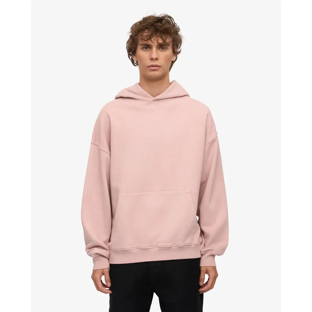Colorful Standard Organic Oversized Hood - Faded Pink