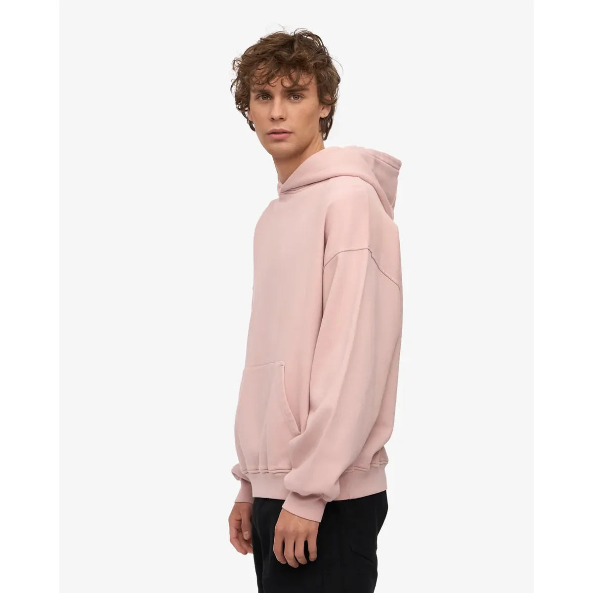 Colorful Standard Organic Oversized Hood - Faded Pink