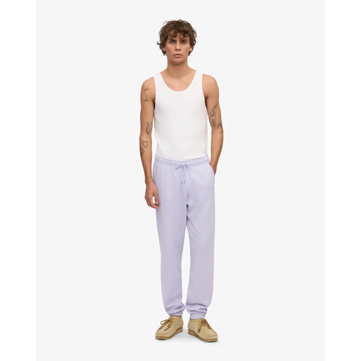 Colorful Standard Organic Sweatpants - Soft Lavender
