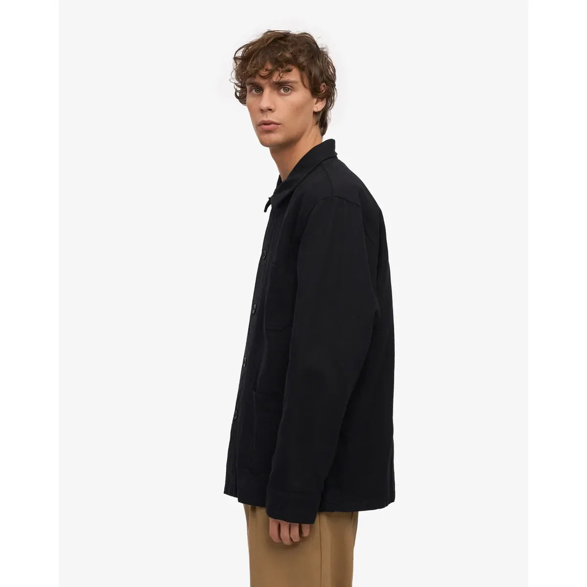 Colorful Standard Organic Workwear Jacket - Deep Black