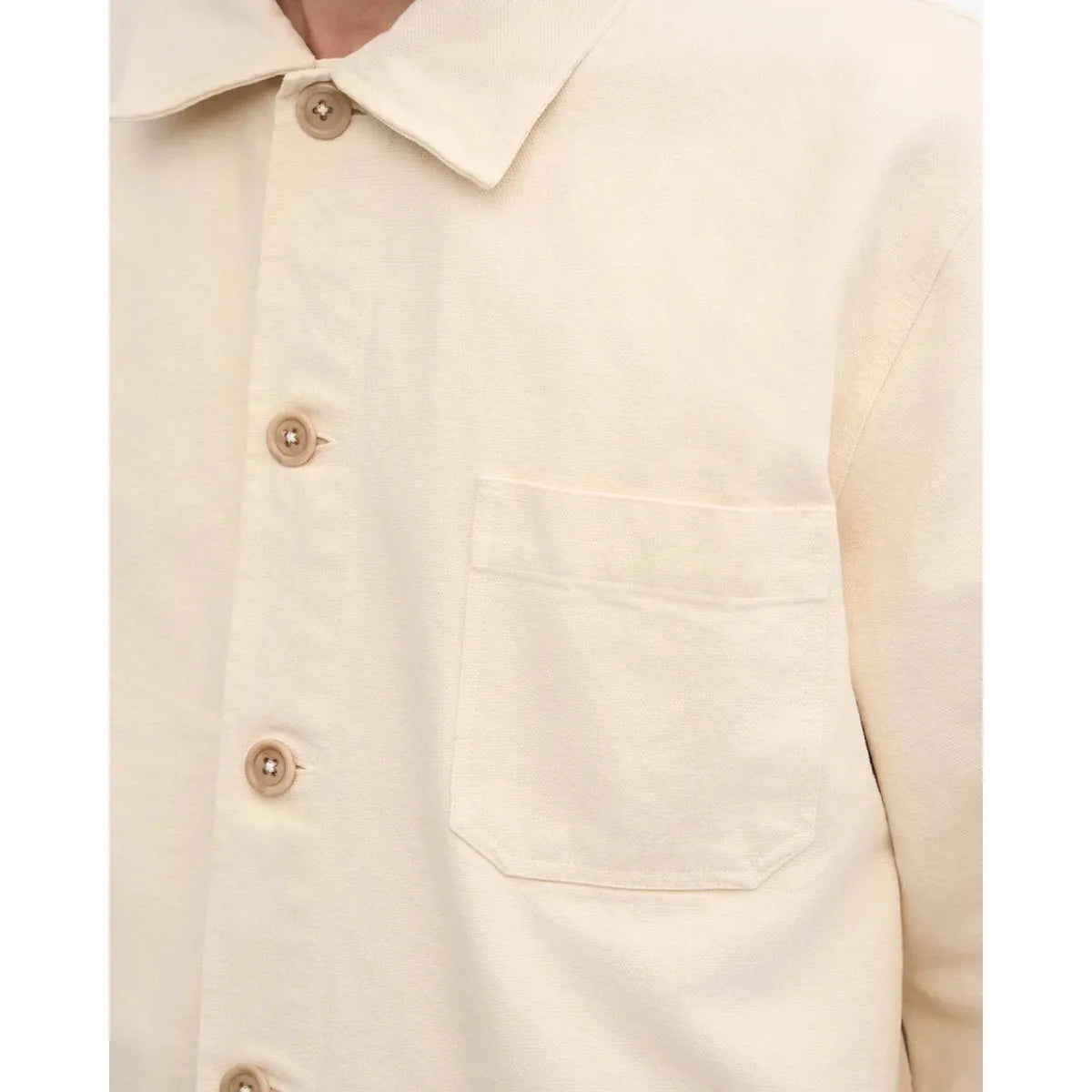 Colorful Standard Organic Workwear Jacket - Ivory White