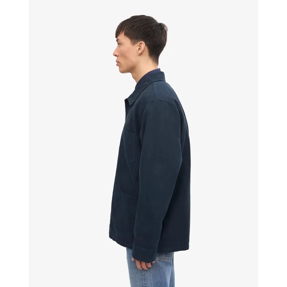 Colorful Standard Organic Workwear Jacket - Navy Blue