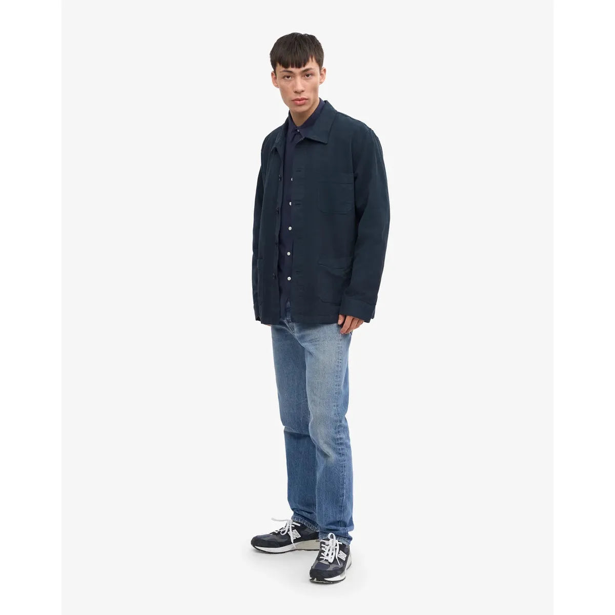 Colorful Standard Organic Workwear Jacket - Navy Blue