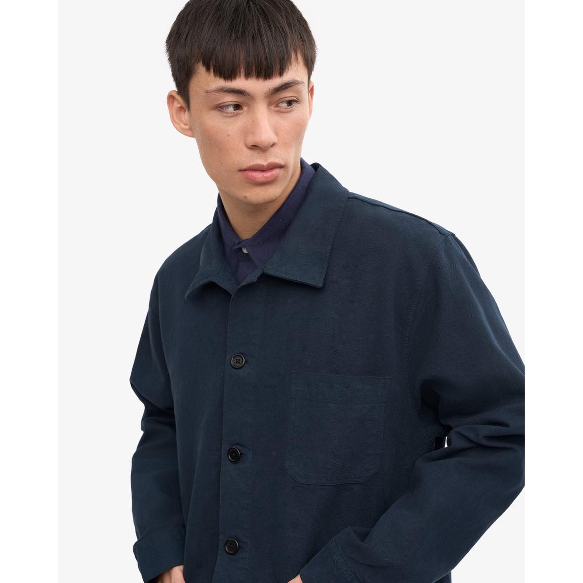 Colorful Standard Organic Workwear Jacket - Navy Blue