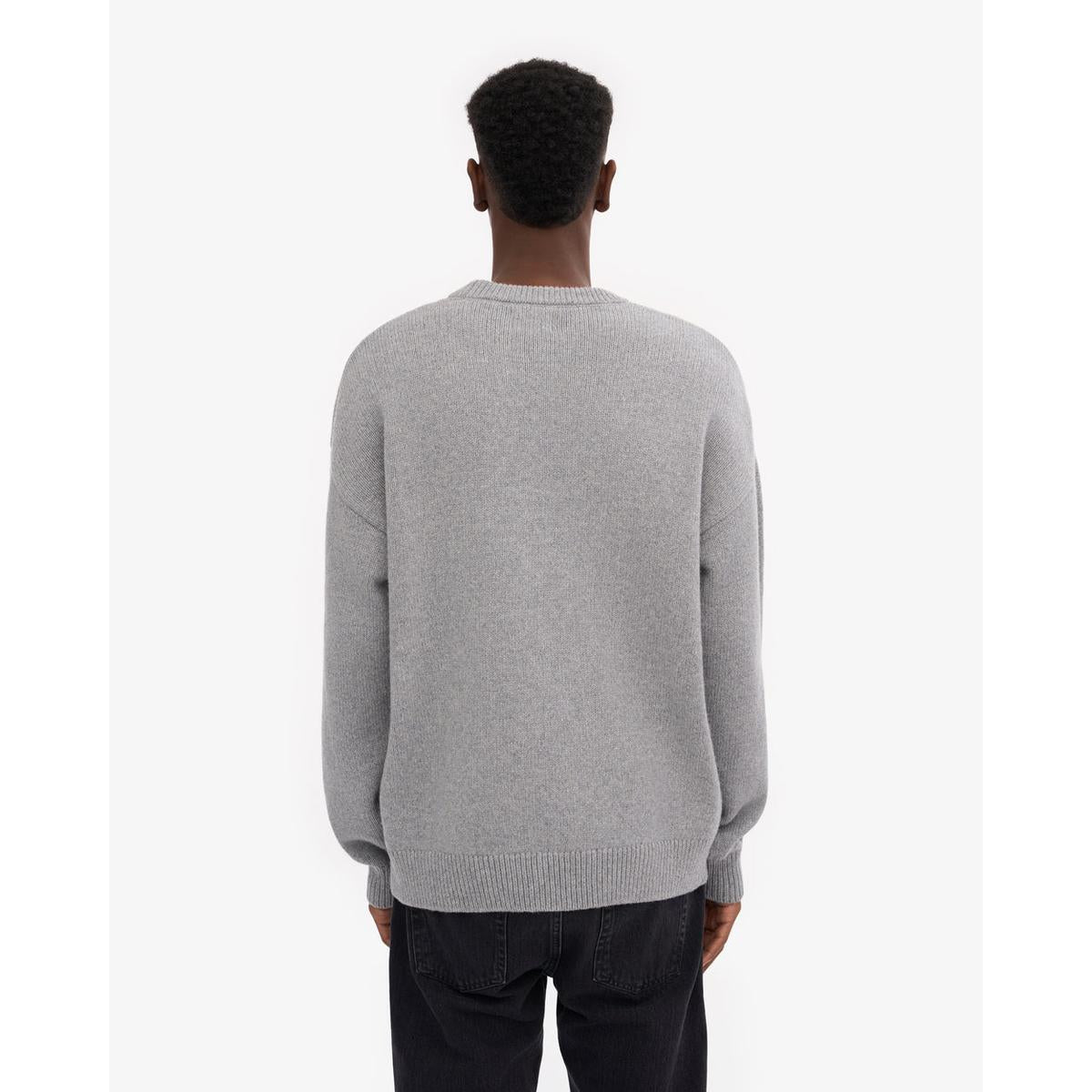 Colorful Standard Oversized Merino Wool Crew - Heather Grey