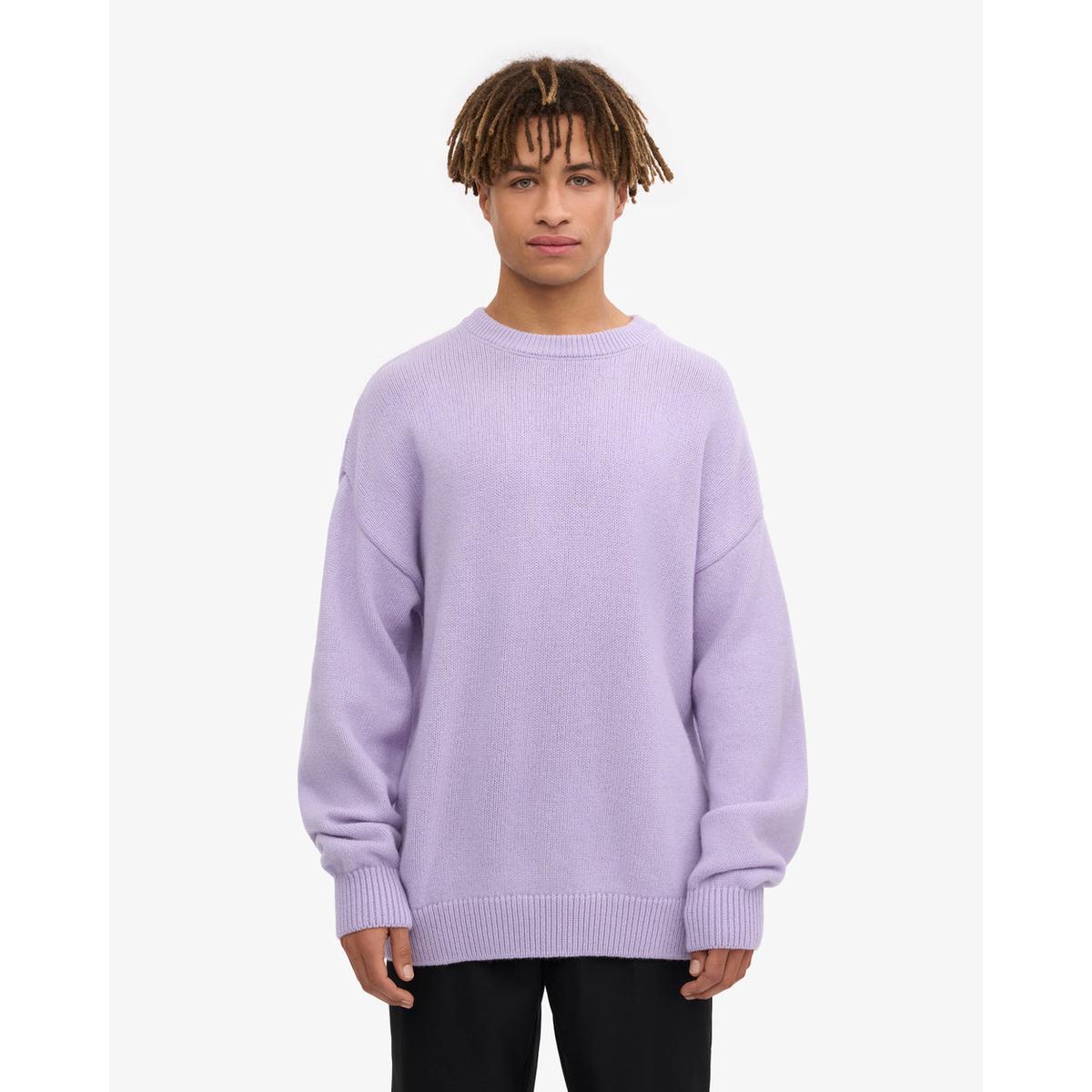 Colorful Standard Oversized Merino Wool Crew - Soft Lavender