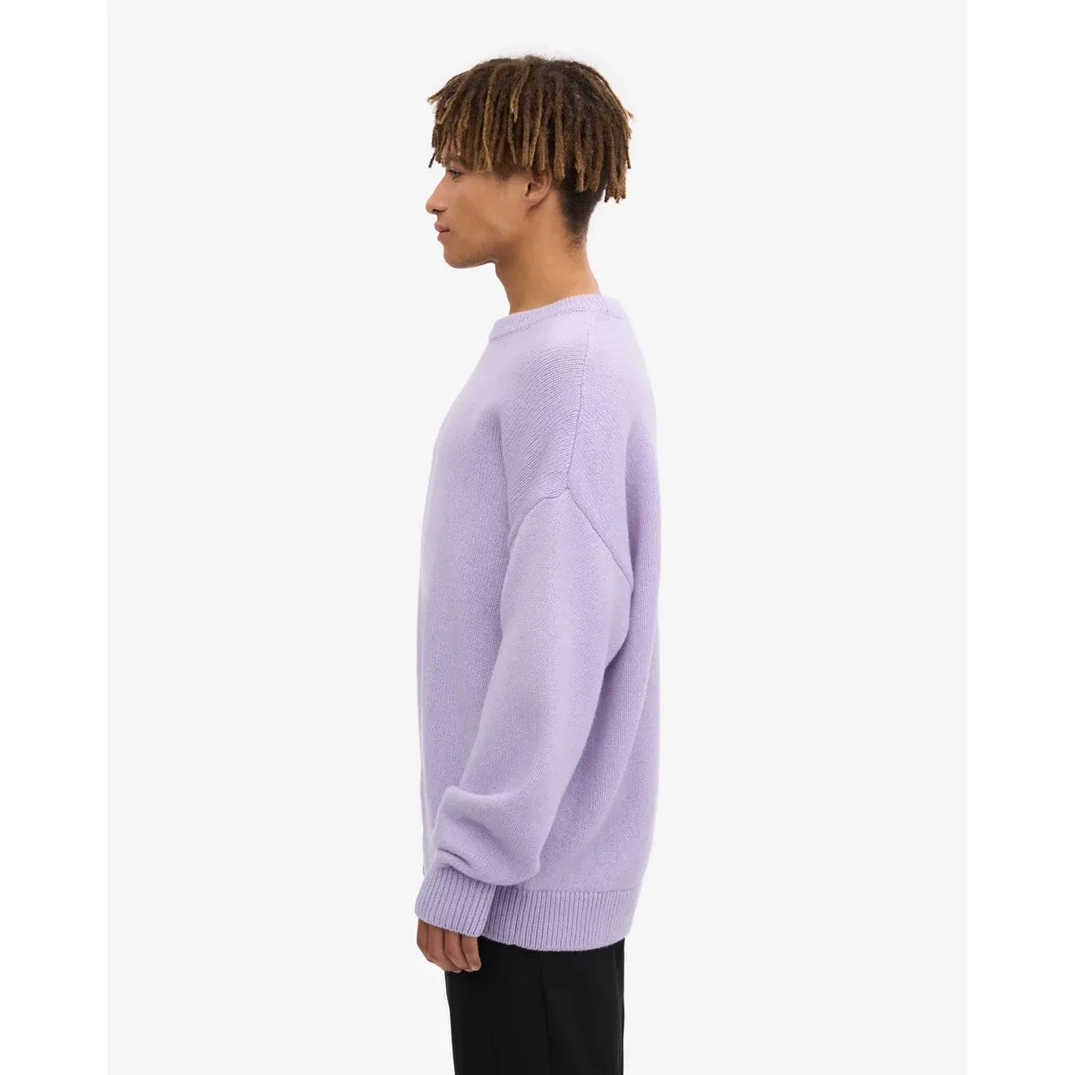Colorful Standard Oversized Merino Wool Crew - Soft Lavender