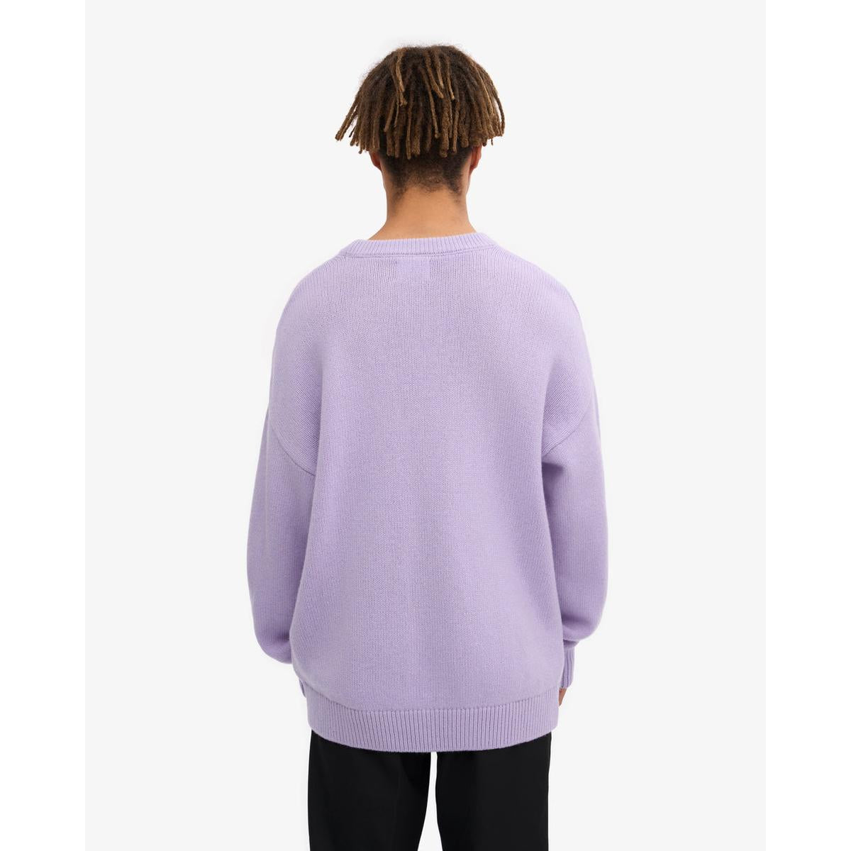 Colorful Standard Oversized Merino Wool Crew - Soft Lavender