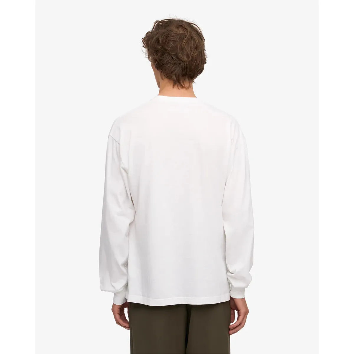 Colorful Standard Oversized Organic LS T-Shirt - Optical White