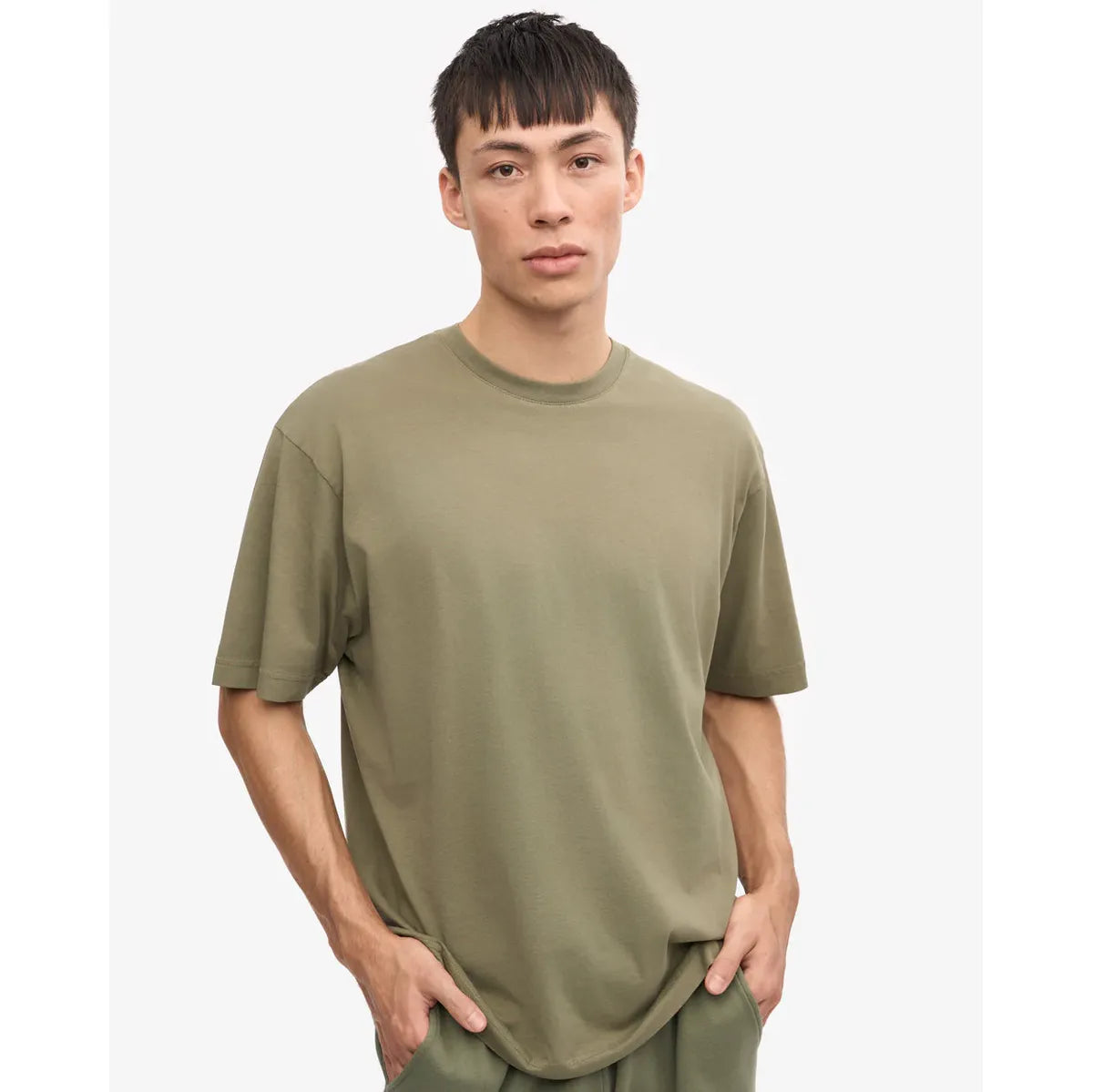 Colorful Standard Oversized Organic T-Shirt - Dusty Olive
