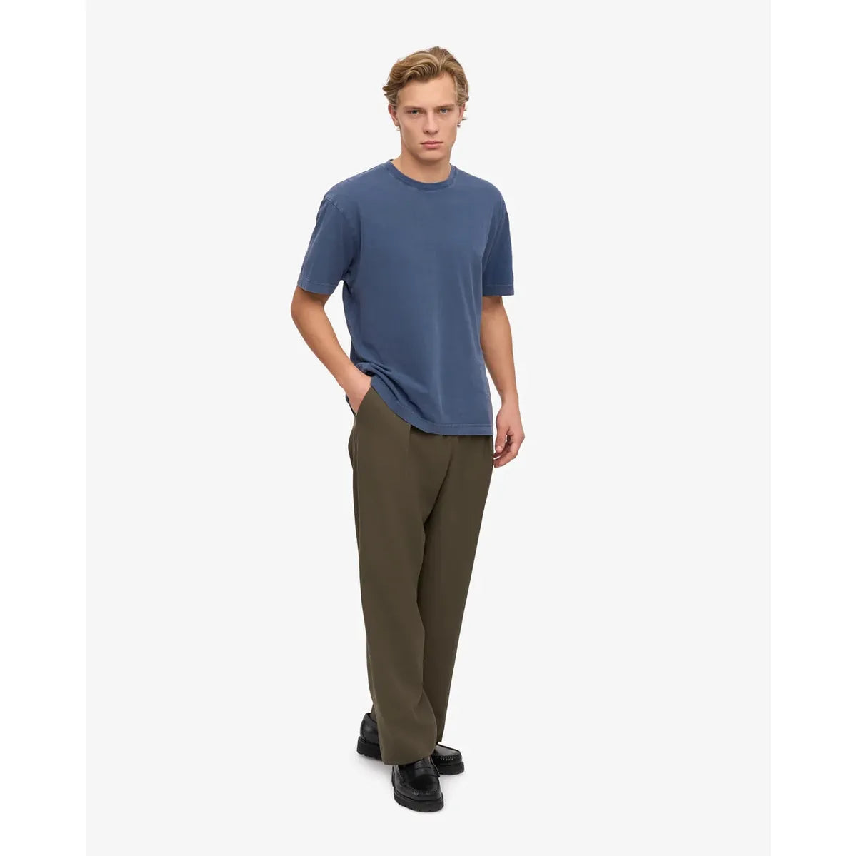Colorful Standard Oversized Organic T-Shirt - Neptune Blue