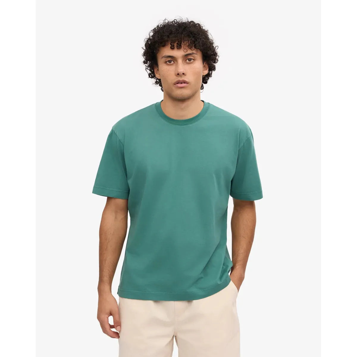 Colorful Standard Oversized Organic T-Shirt - Pine Green