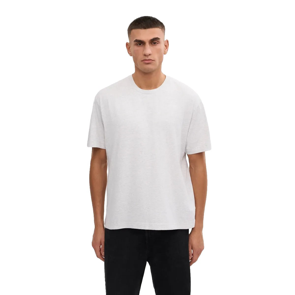 Colorful Standard Oversized Organic T-Shirt in Snow Melange