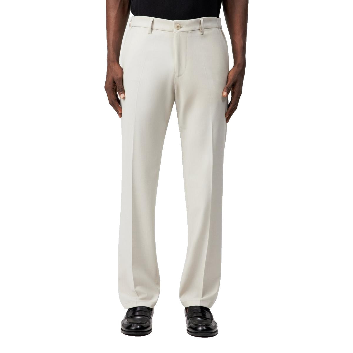 Drykorn Ajend Beige Regular Fit Trousers