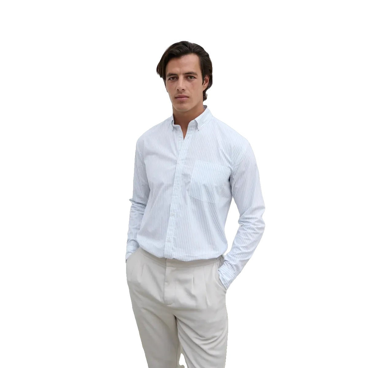 NOBL Oakley Stripe Long Sleeve Shirt