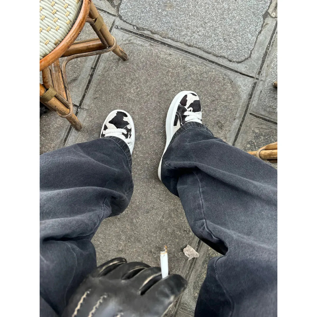 Reternity Cow Leather Le Promeneur Sneakers