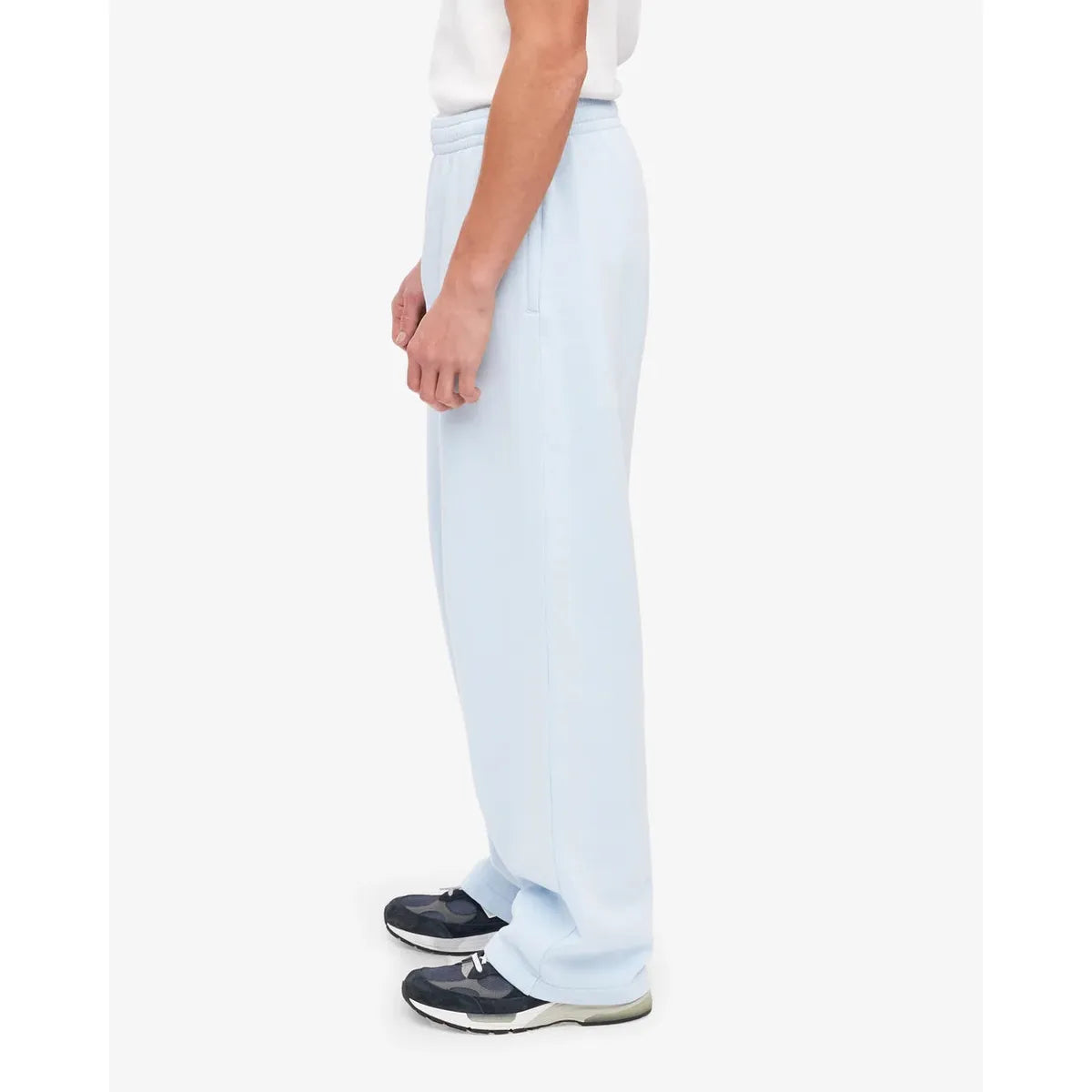Colorful Standard Organic Straight Leg Sweatpants - Polar Blue