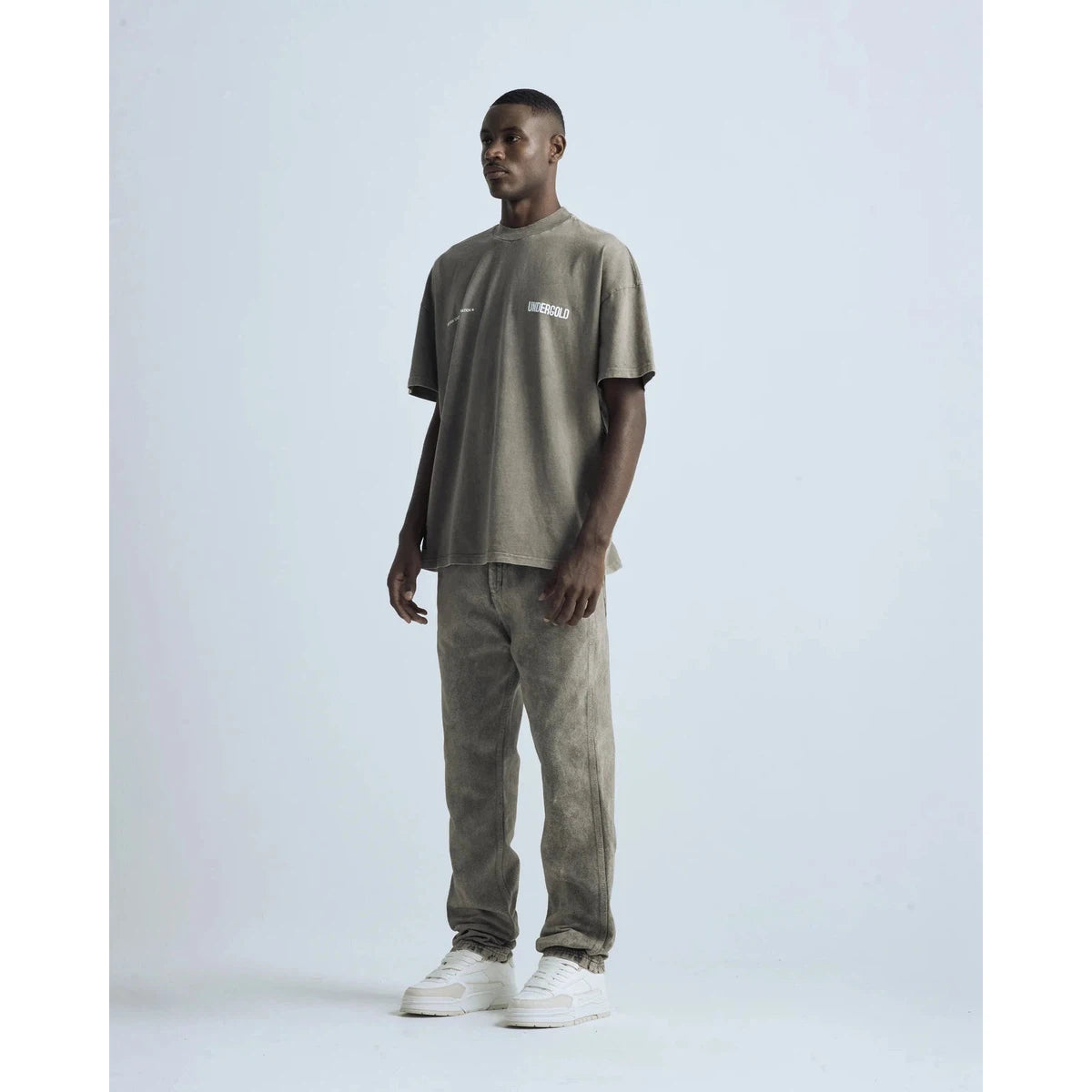 Undergold Transfiguration Basic T-shirt Concrete Brown