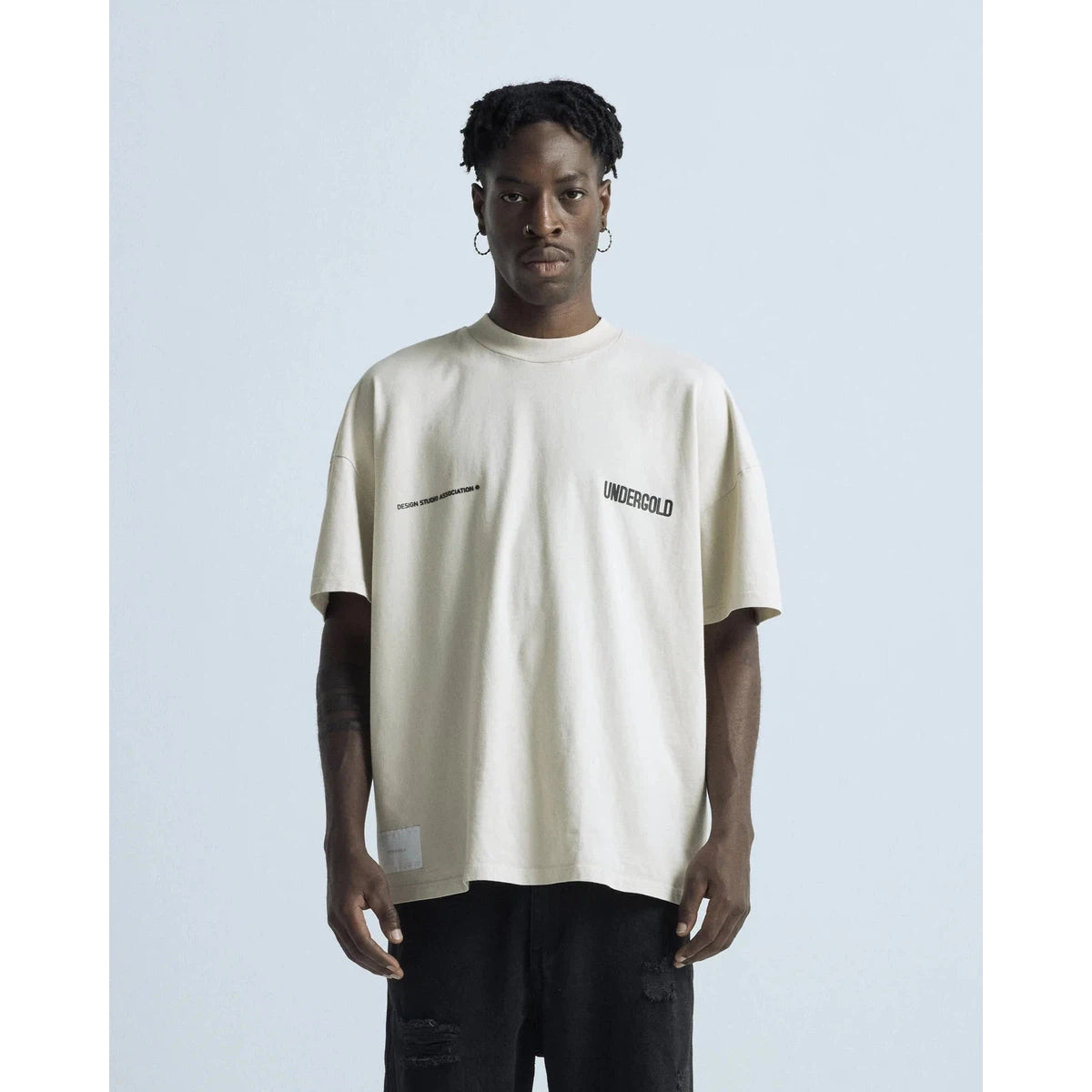 Undergold Transfiguration Basic T-shirt Cream