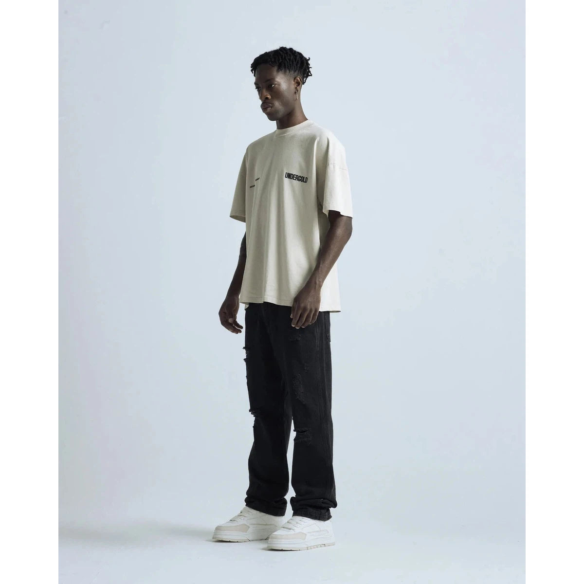 Undergold Transfiguration Basic T-shirt Cream