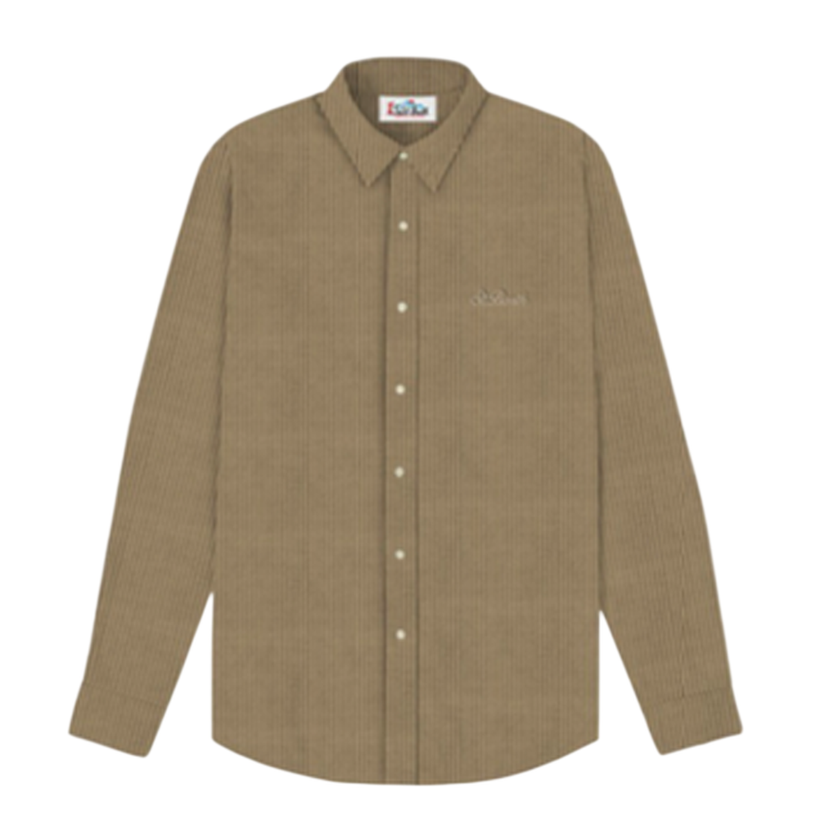 MC2 Beige Seefeld Corduroy Shirt