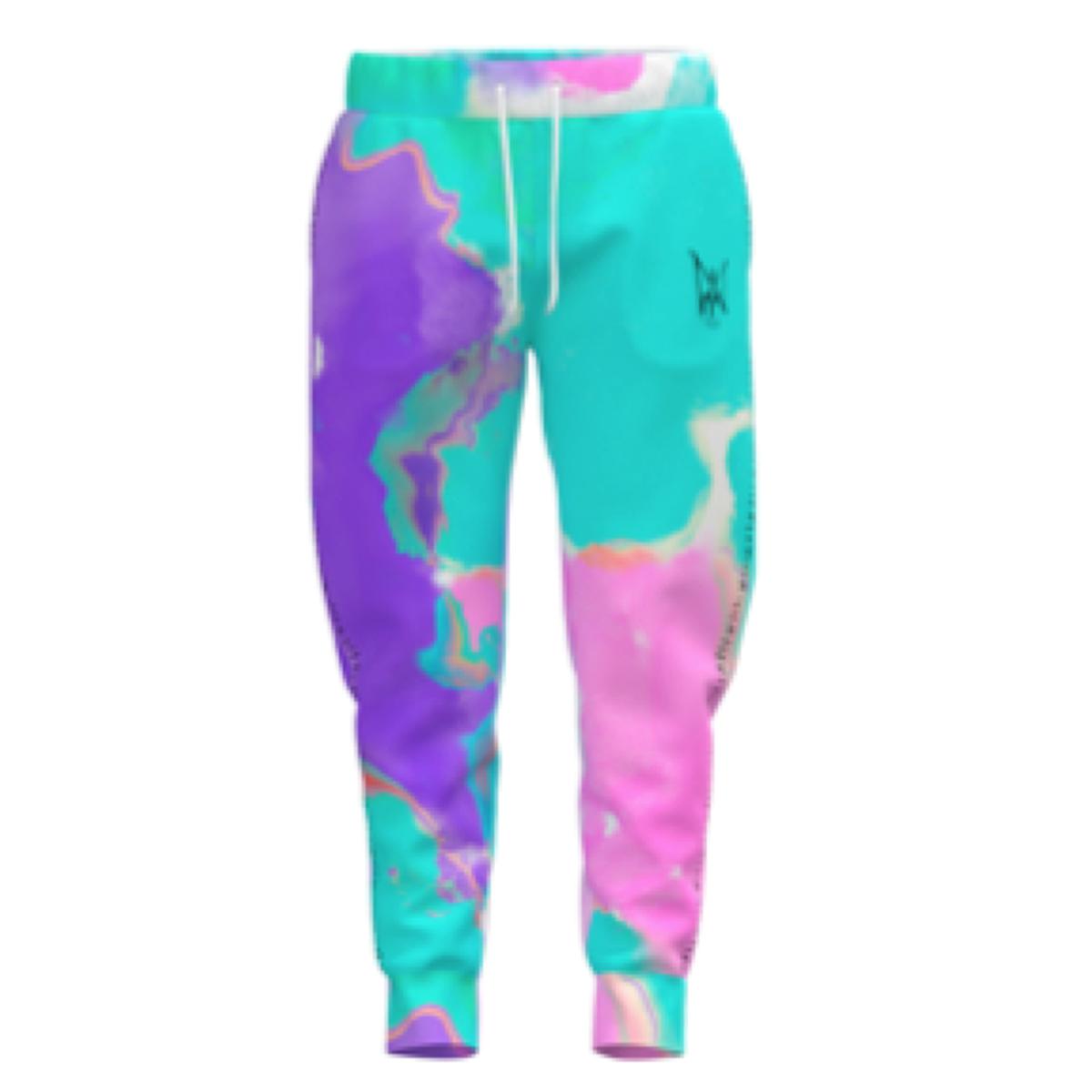 Marc Jacques Burton Tie Dye Sweatpants